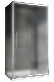 Душевой уголок ABBER Schwarzer Diamant AG30100MH-S50M-S50M 100x50см хром